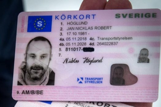 Buy Swedish driving license online