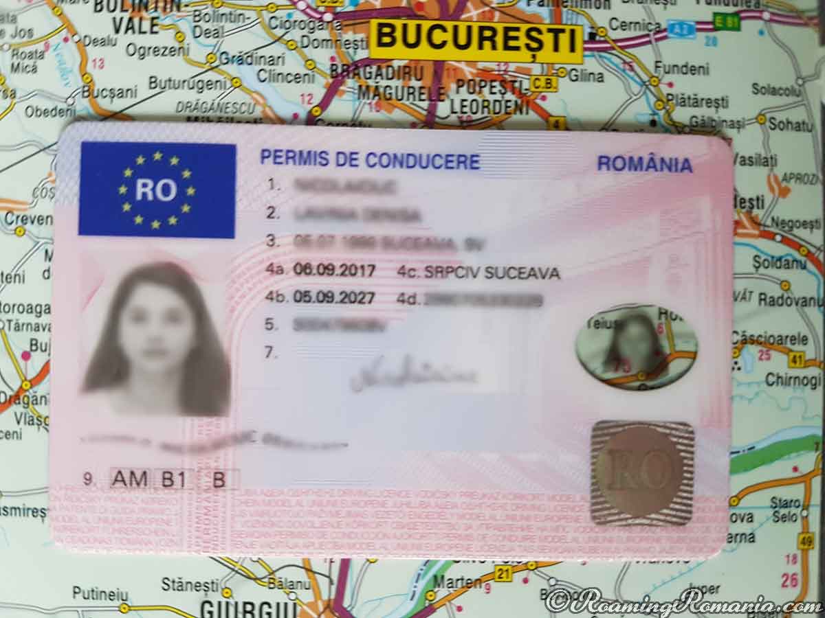 Buy Romanian Driver's License without test