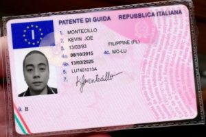 You can buy Italian driving licences in UK